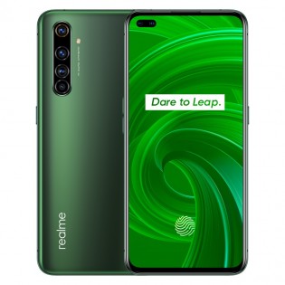 Realme X50 Pro 5G en couleur vert mousse