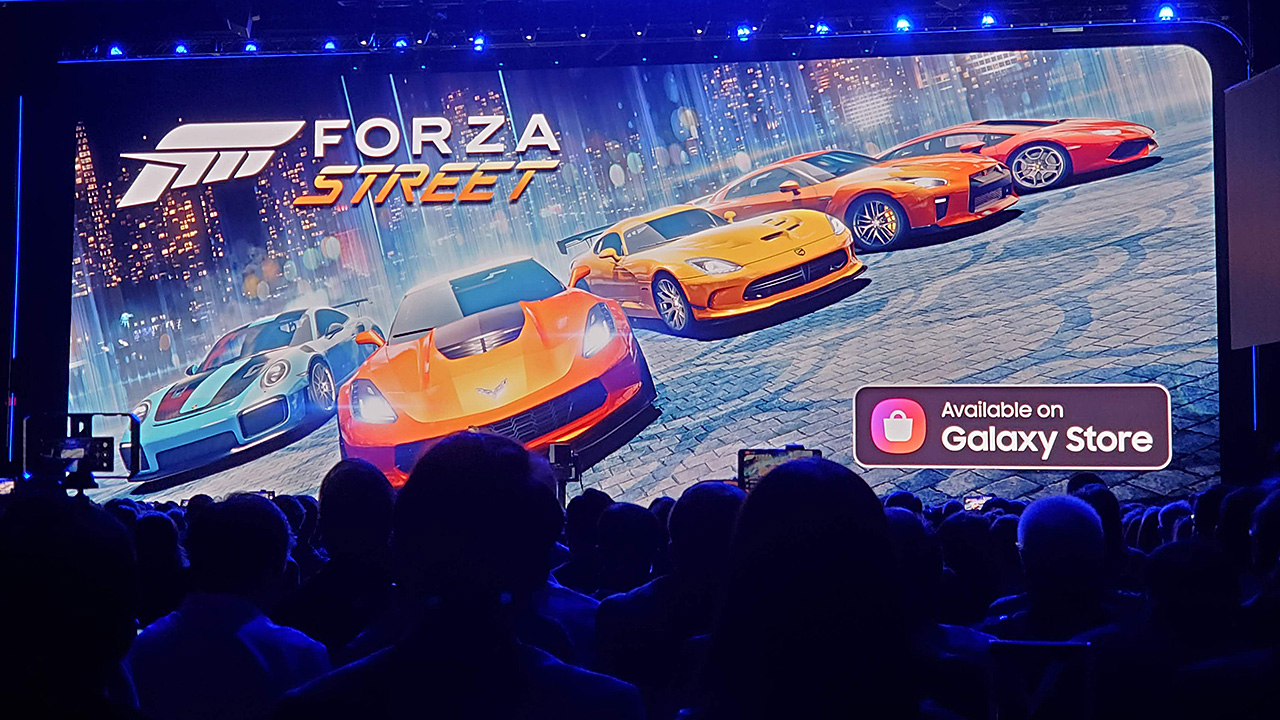 Forza disponible sur Galaxy Store