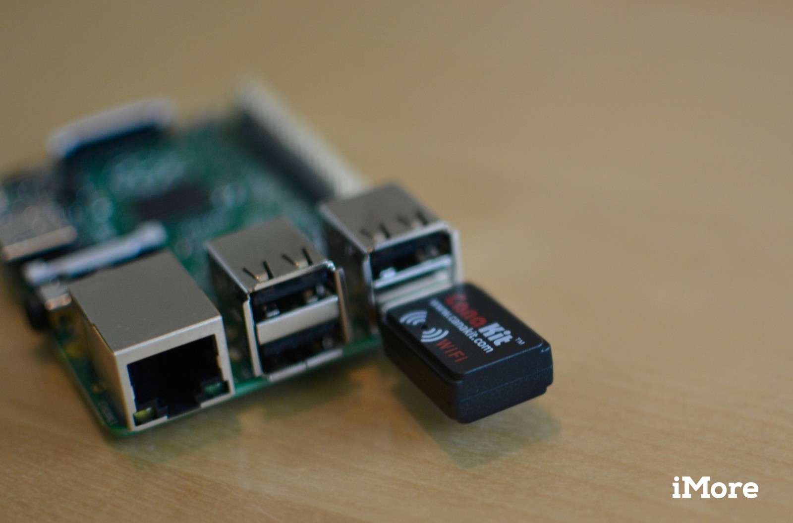 Raspberry Pi avec adaptateur Wi-Fi