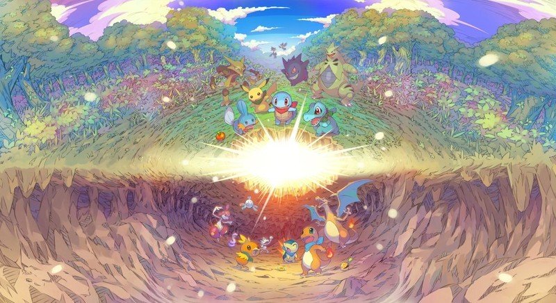 Art officiel de Pokemon Mystery Dungeon
