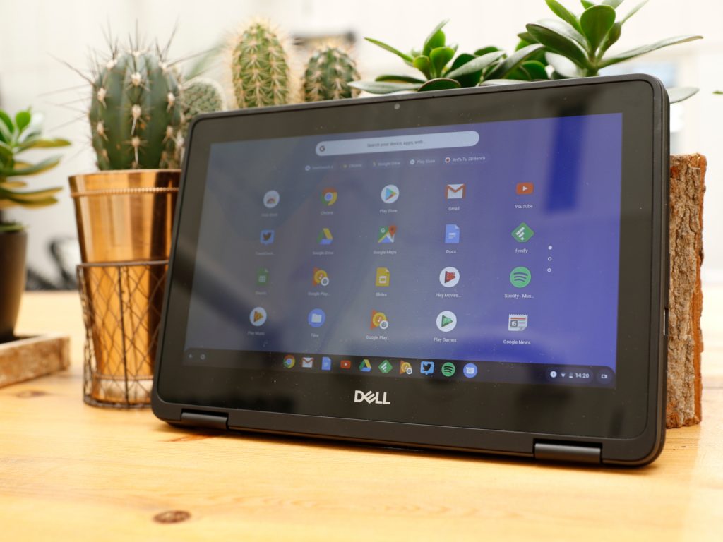 Test du Chromebook 3100 Dell 2 en 1