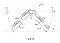 Schémas d'un brevet Apple sur la conception de téléphones pliables