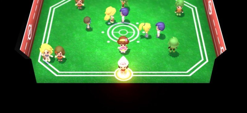 Salle de combat Pokemon Brilliant Diamond Shining Pearl
