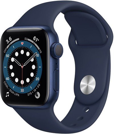 Apple Watch Series 6 Bleu Aluminium