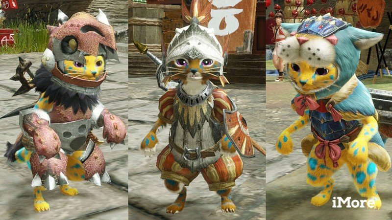 Monster Hunter Rise Palico Armure