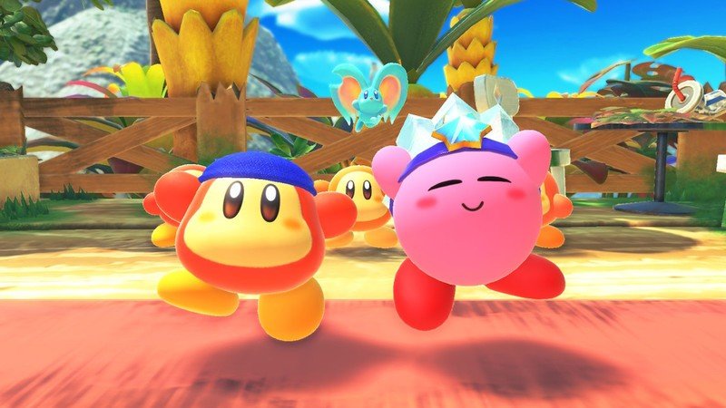 Kirby et la terre oubliée Coop à deux joueurs