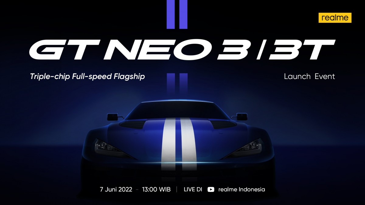Lancement de Realme GT Neo 3T le 7 juin