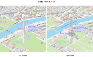 Les données Apple Maps améliorées incluent des modèles 3D beaucoup plus détaillés