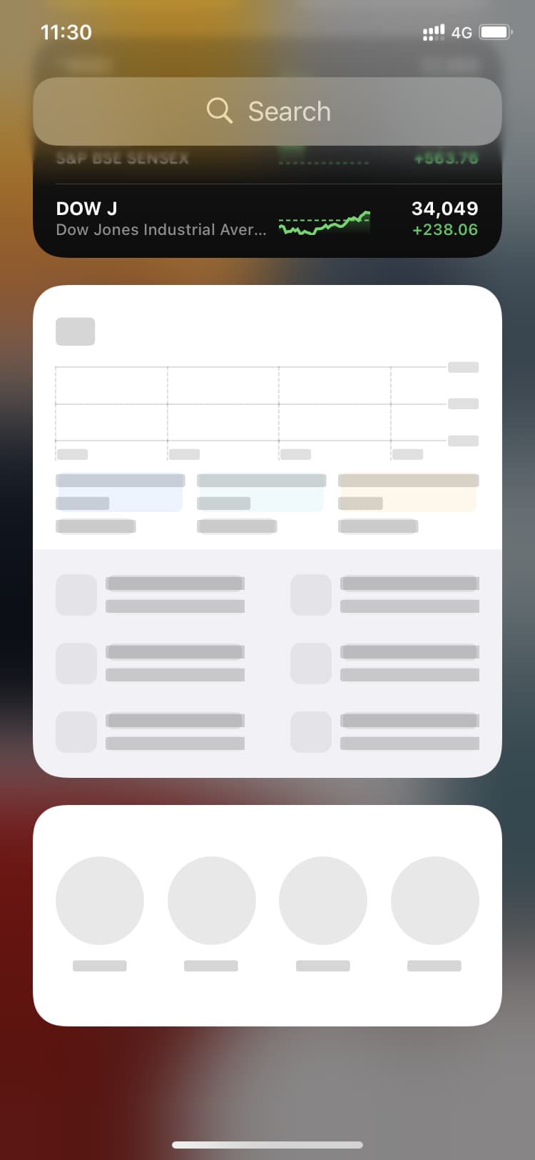 Les widgets ne fonctionnent pas sur l'écran de verrouillage de l'iPhone