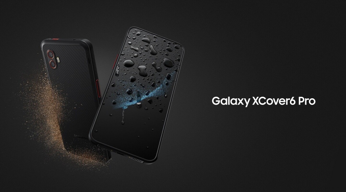 Samsung Galaxy Xcover6 Pro officiel avec connectivité 5G et dos amovible