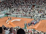 On the way to, and at Roland Garros