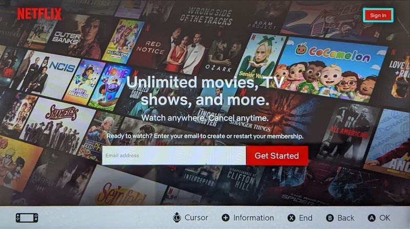 Comment regarder Netflix sur l'écran Switch Netflix
