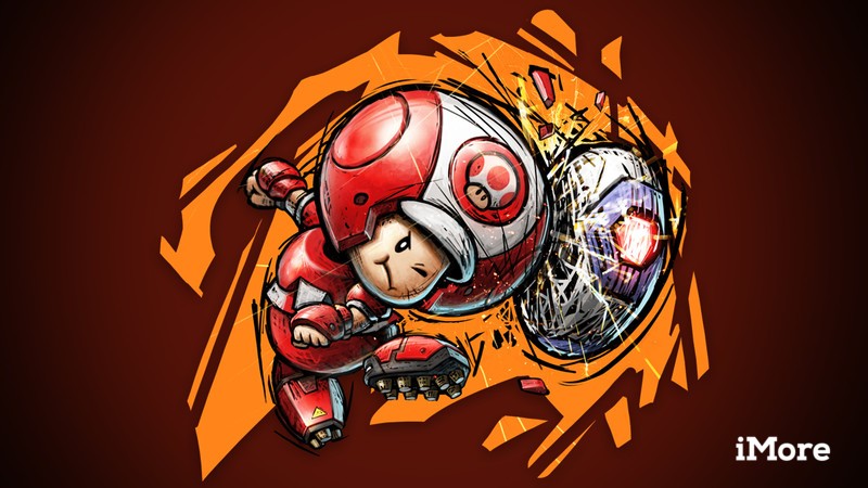 Mario Strikers Battle League Characters Toad