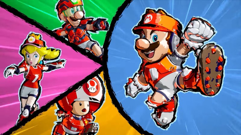 Mario Strikers Battle League Characters