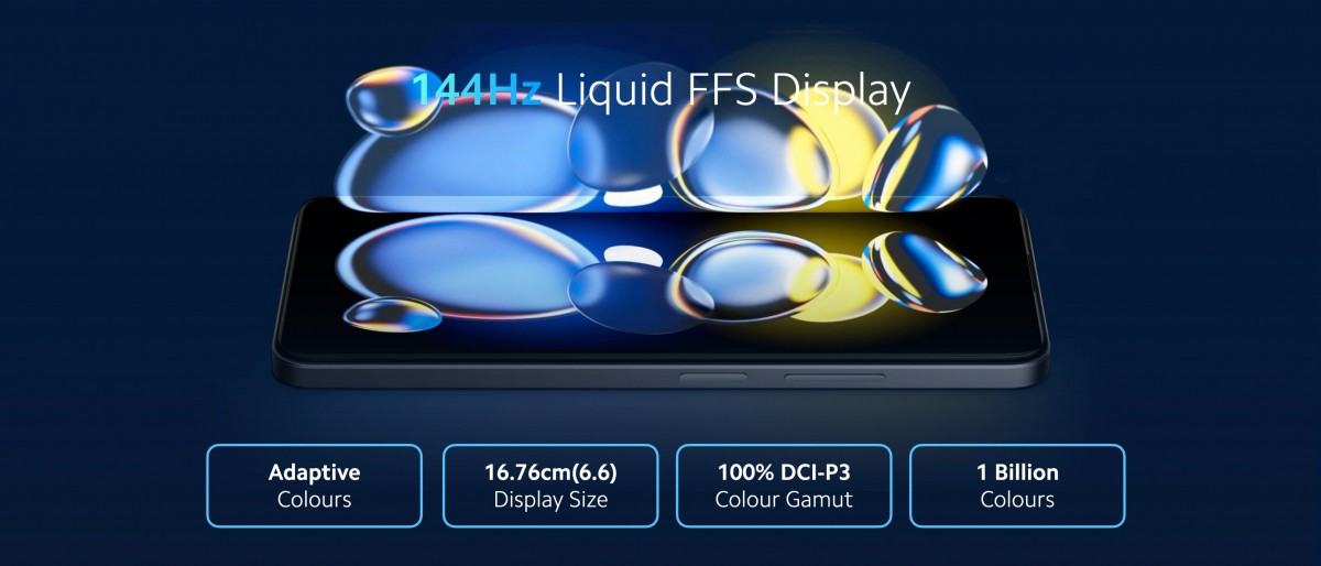 Redmi K50i 5G devient officiel avec Dimensity 8100 et 144Hz LCD