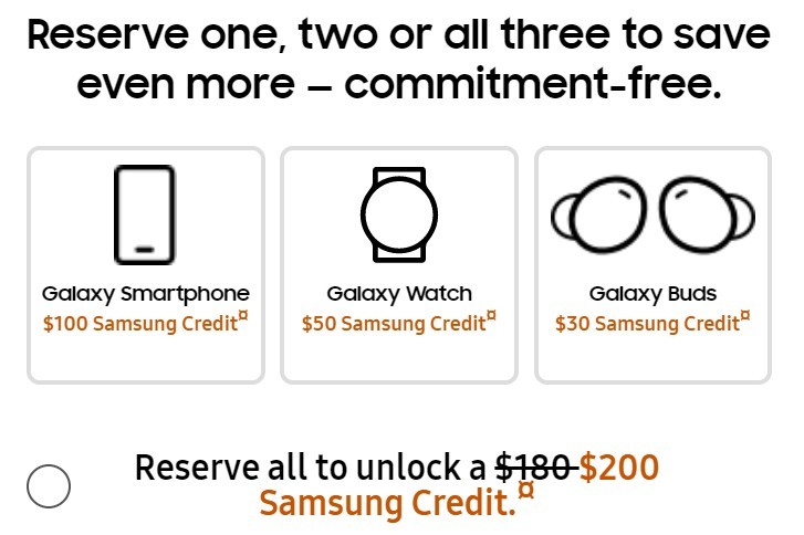 Vous pouvez déjà réserver un nouveau Galaxy Z pliable, Watch5 ou Buds, obtiendrez un crédit de 200 $ si vous le faites
