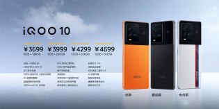 Informations sur les prix des iQOO 10 et 10 Pro