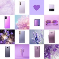 Samsung aime le violet