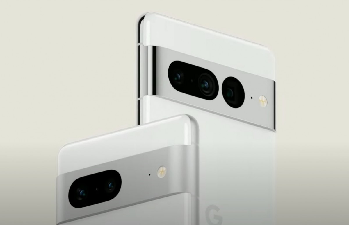 Google Pixel 7, 7 Pro, Pixel Tablet et capteurs de caméra de smartphone pliable découverts