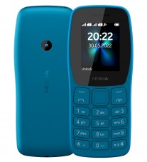 Nokia 110 4G (2022) en cyan