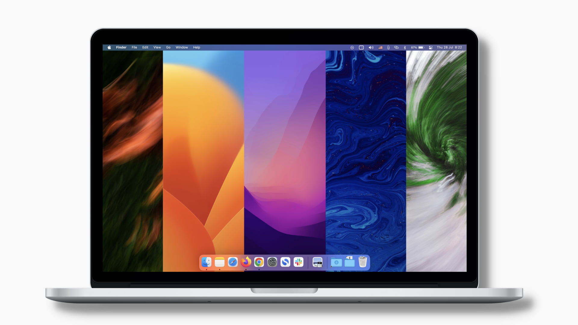 Changer automatiquement le fond d'écran Mac