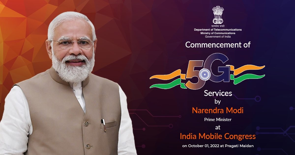 Les services 5G seront lancés en Inde le 1er octobre