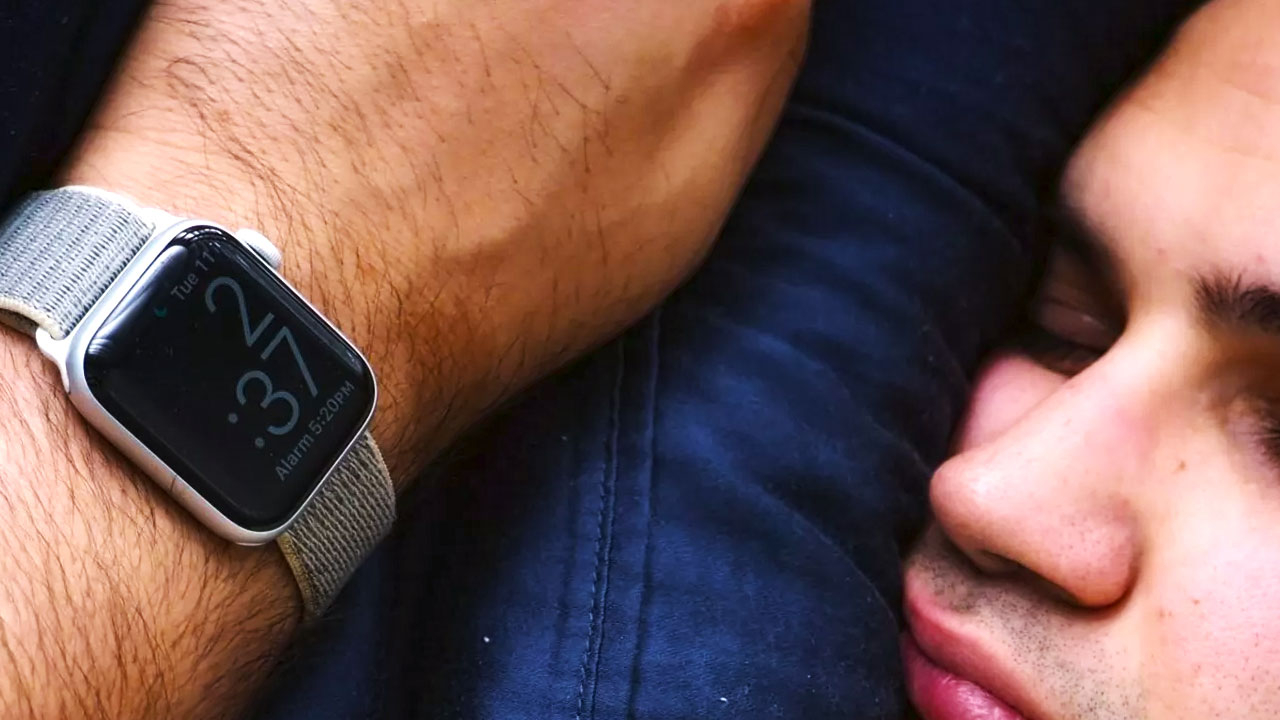 Apple Watch portée pendant le sommeil