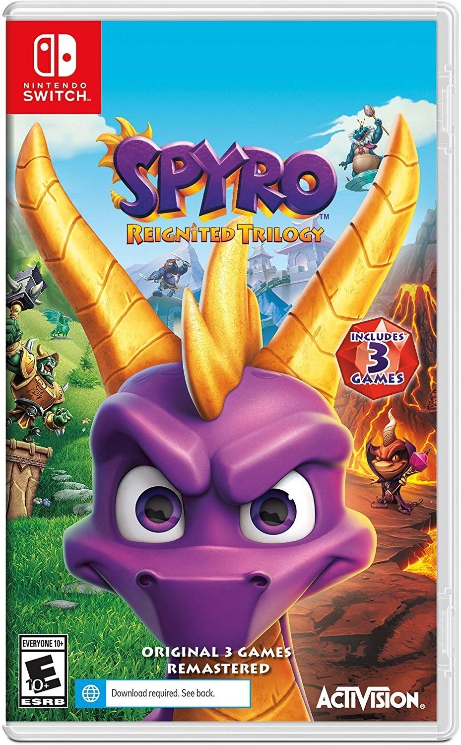 Spyro Reignited Trilogy pour Nintendo Switch.
