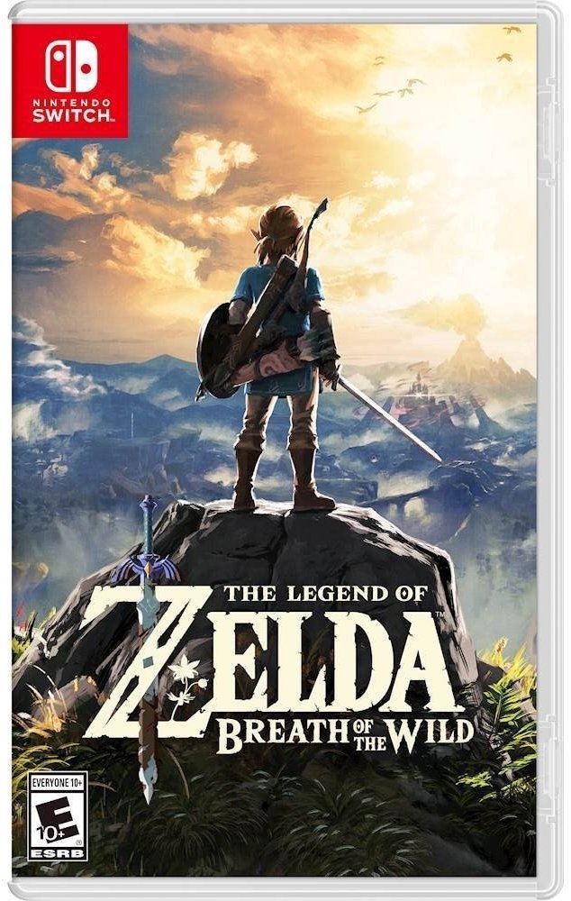 Couverture de The Legend of Zelda: Breath of the Wild pour Nintendo Switch.