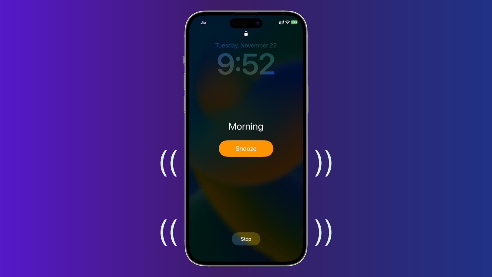 Alarme vibrante sur iPhone qui ne fait aucun son