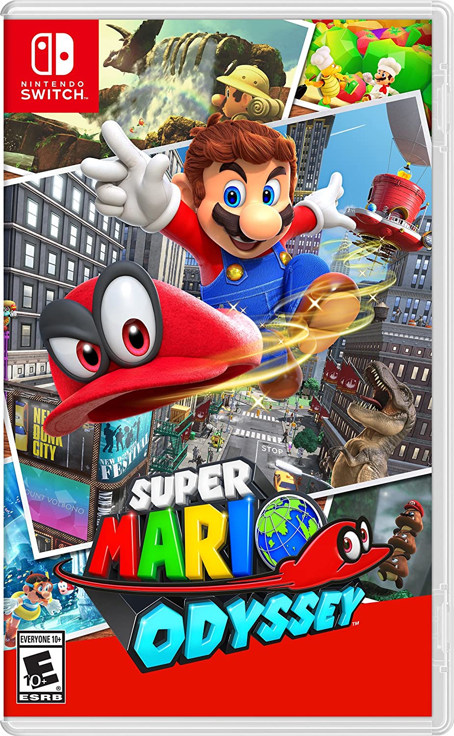 Super Mario: Odyssey for the Nintendo Switch.