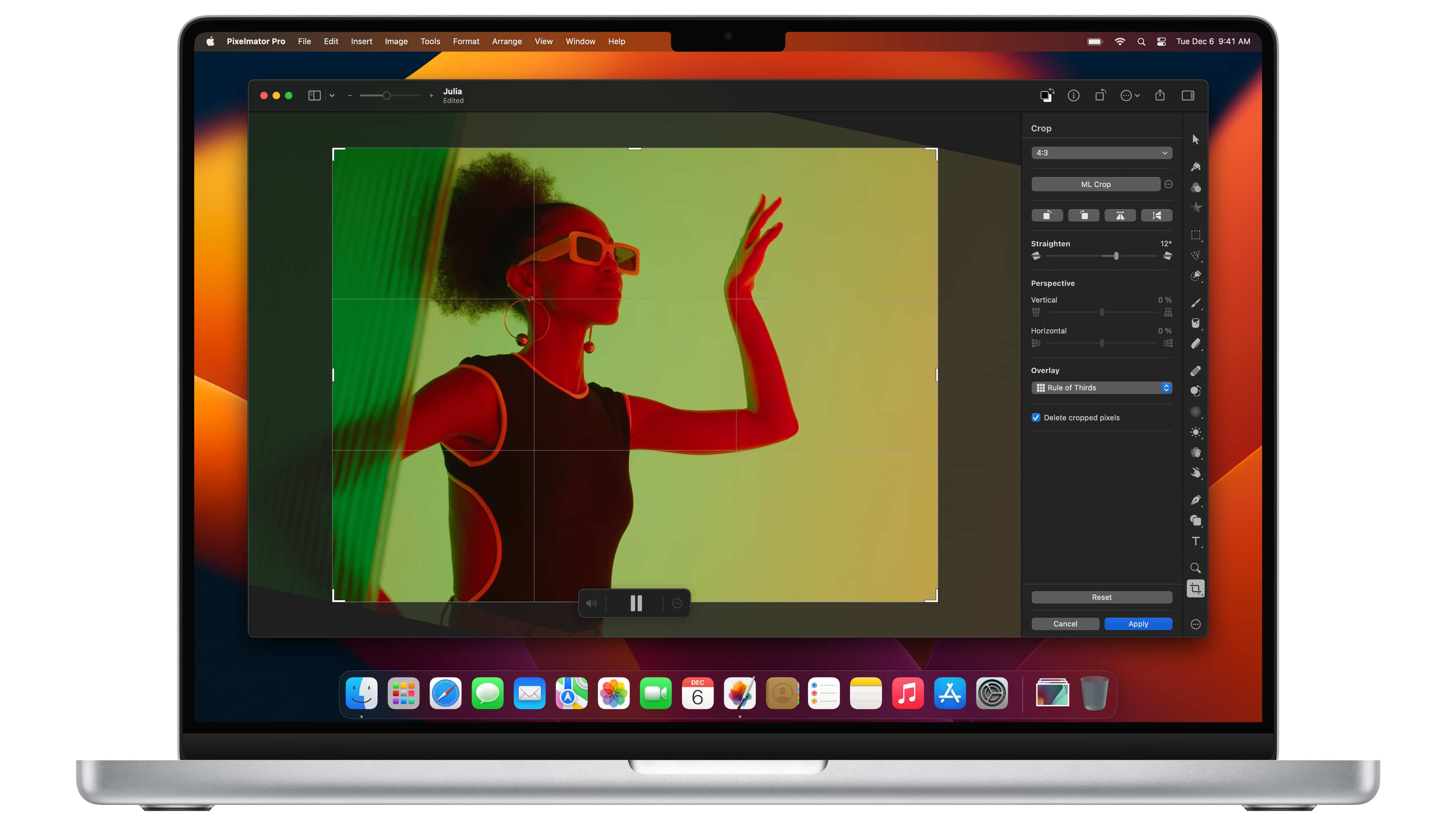 Présentation de la prise en charge de l'édition vidéo de base dans Pixelmator Pro 3.2 pour macOS
