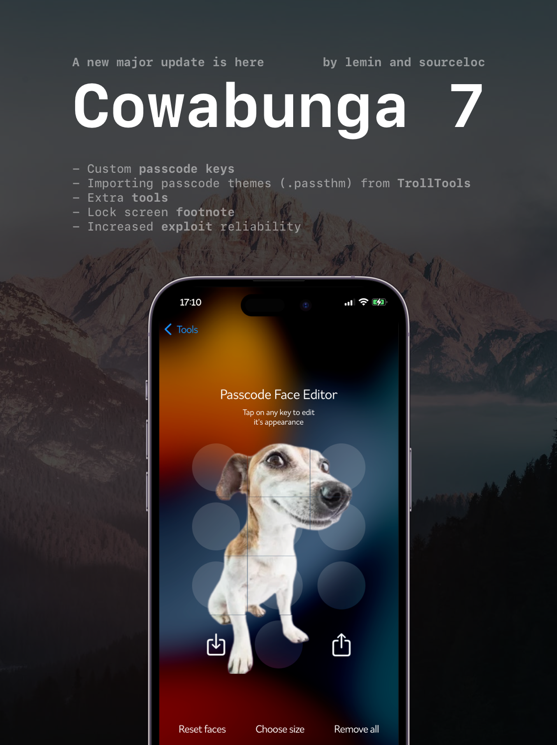 Nouvelles fonctionnalités de Cowabunga 7.0.