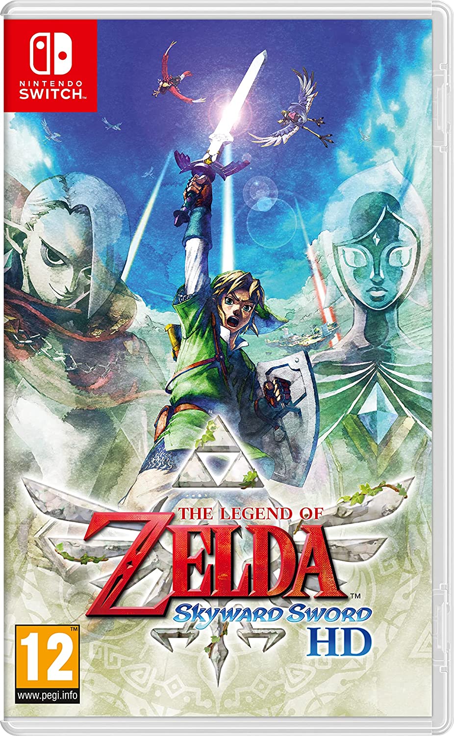 The Legend of Zelda: Skyward Sword cover art.