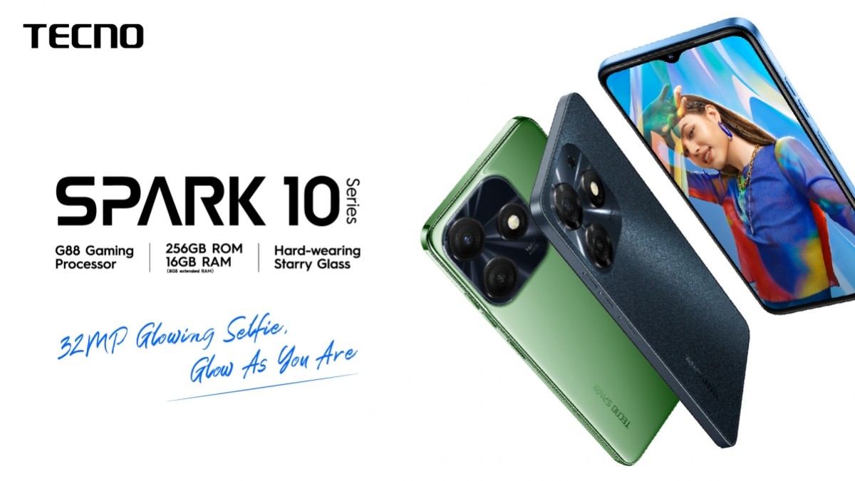 Tecno présente trois autres téléphones - Spark 10 5G, Spark 10 et Spark 10C