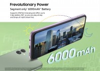 Samsung Galaxy F14 : batterie 6 000 mAh, charge 25 W