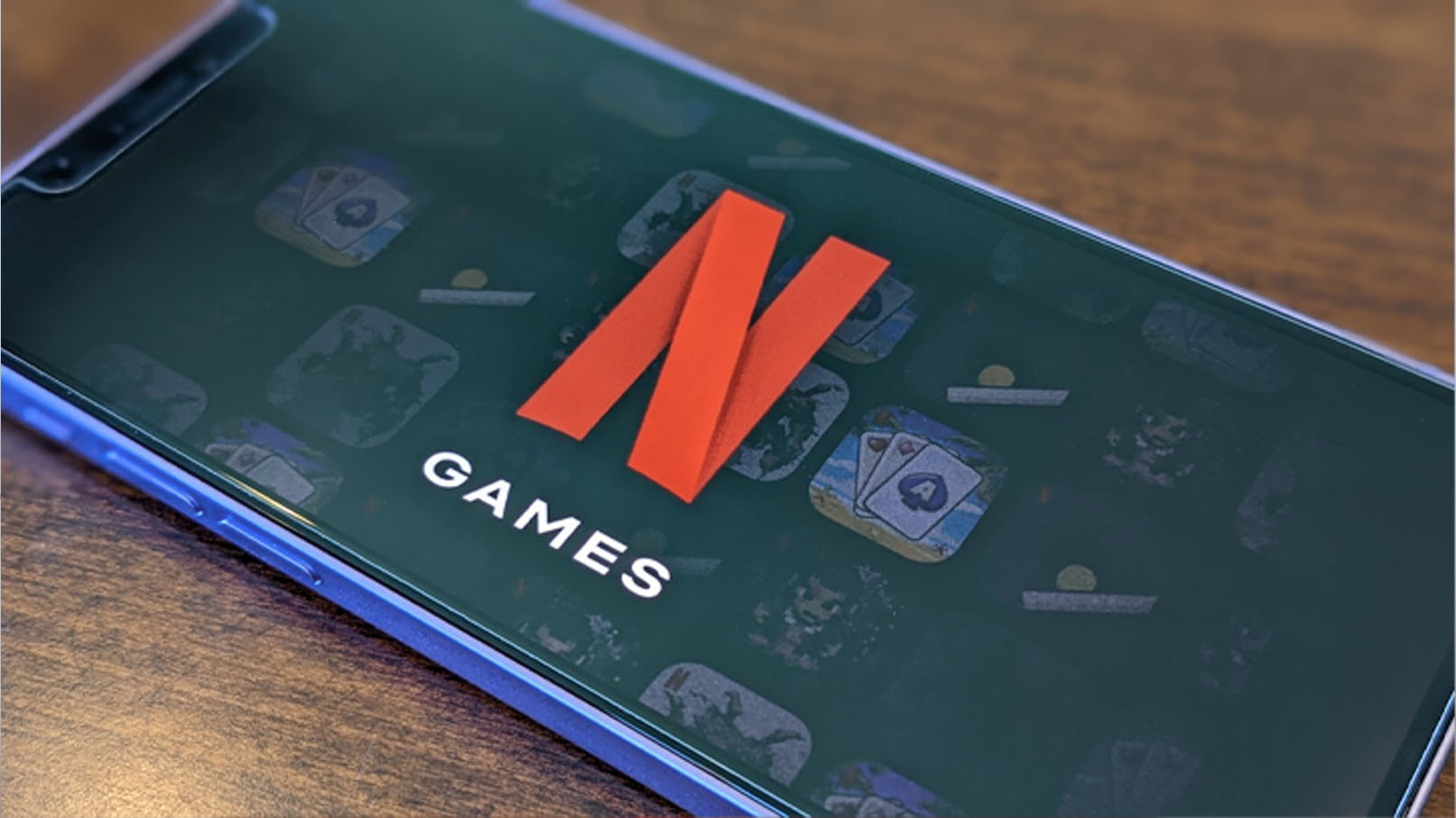 Logo des jeux Netflix sur iPhone
