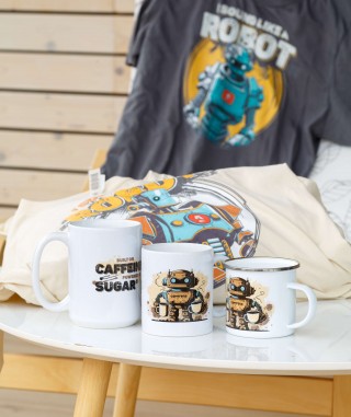 Nos nouvelles tasses à café Robot