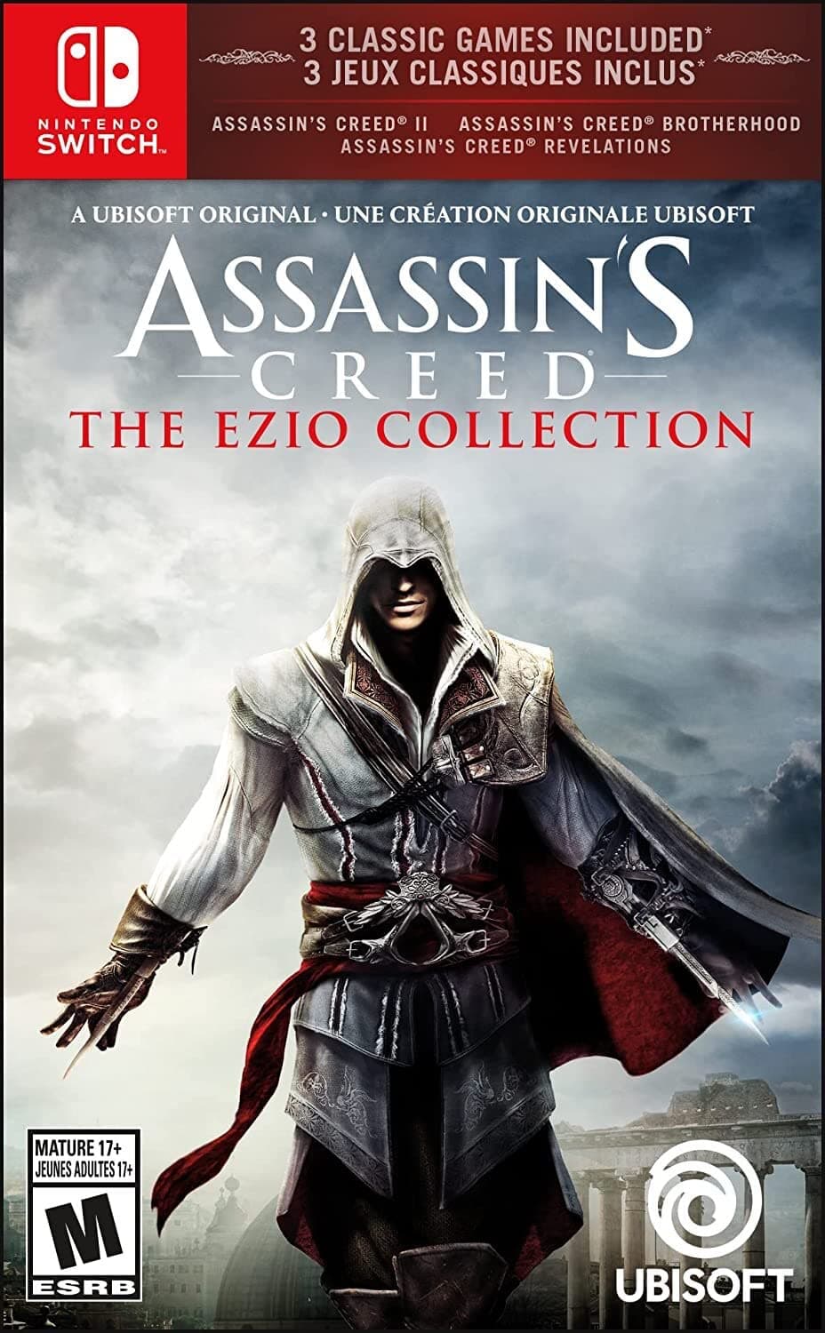 Illustration d'Assassin's Creed The Ezio Collection pour Nintendo Switch.