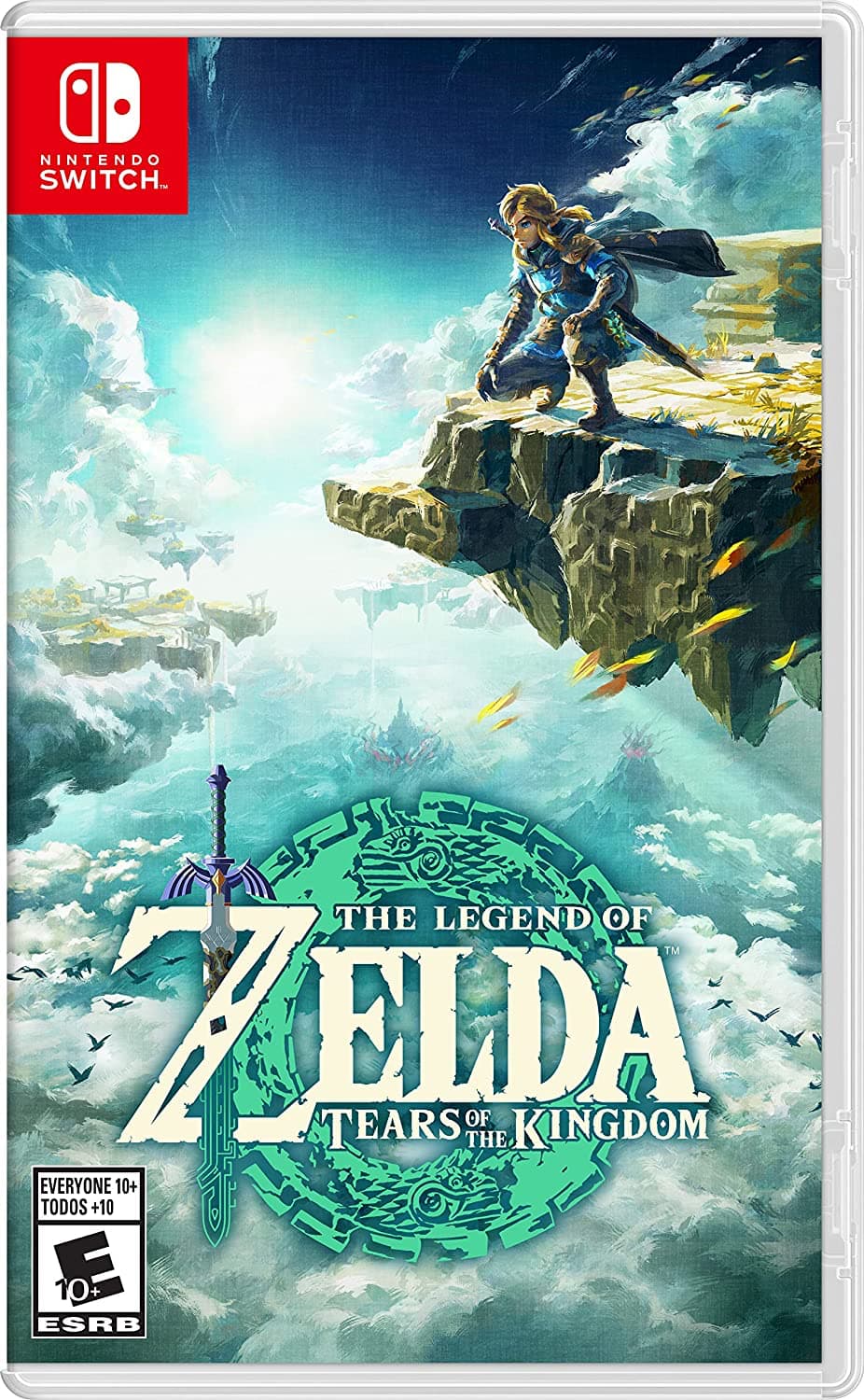 The Legend of Zelda: Tears of the Kingdom Nintendo Switch artwork.