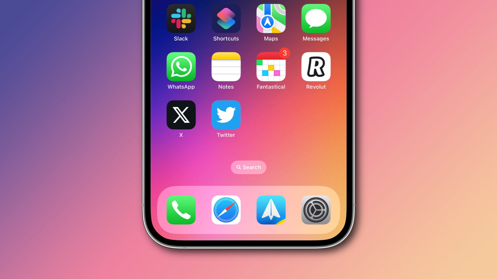 Twitter's old and new icons on iPhone Home Screen