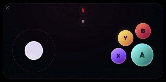 Netflix Gaming Controller on iOS
