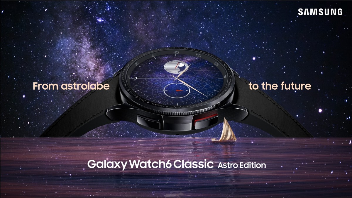 Samsung Galaxy Watch6 Classic Astro Edition arrives with an astrolabe inspired bezel
