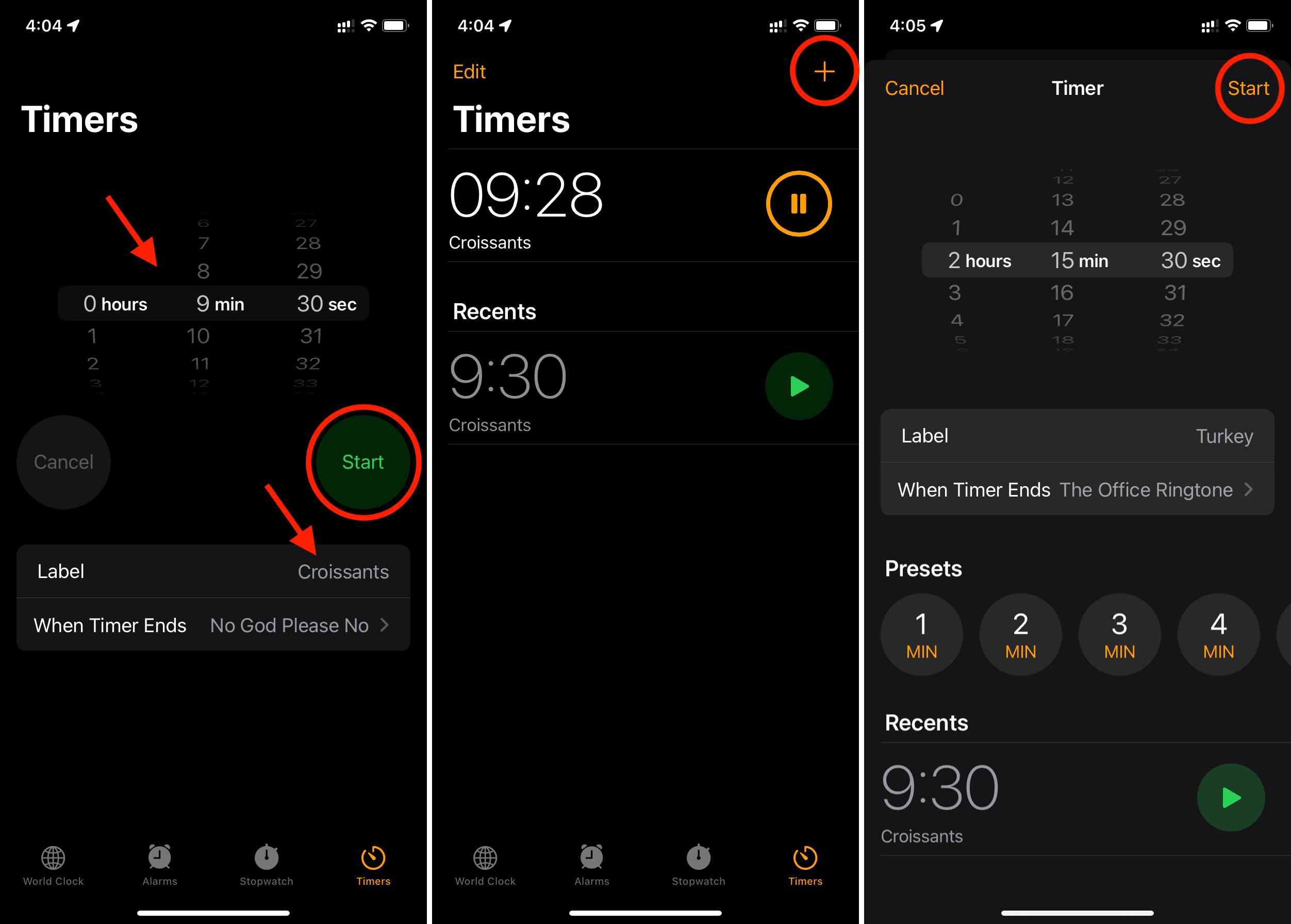 Add multiple timers on iPhone using Clock app in iOS 17