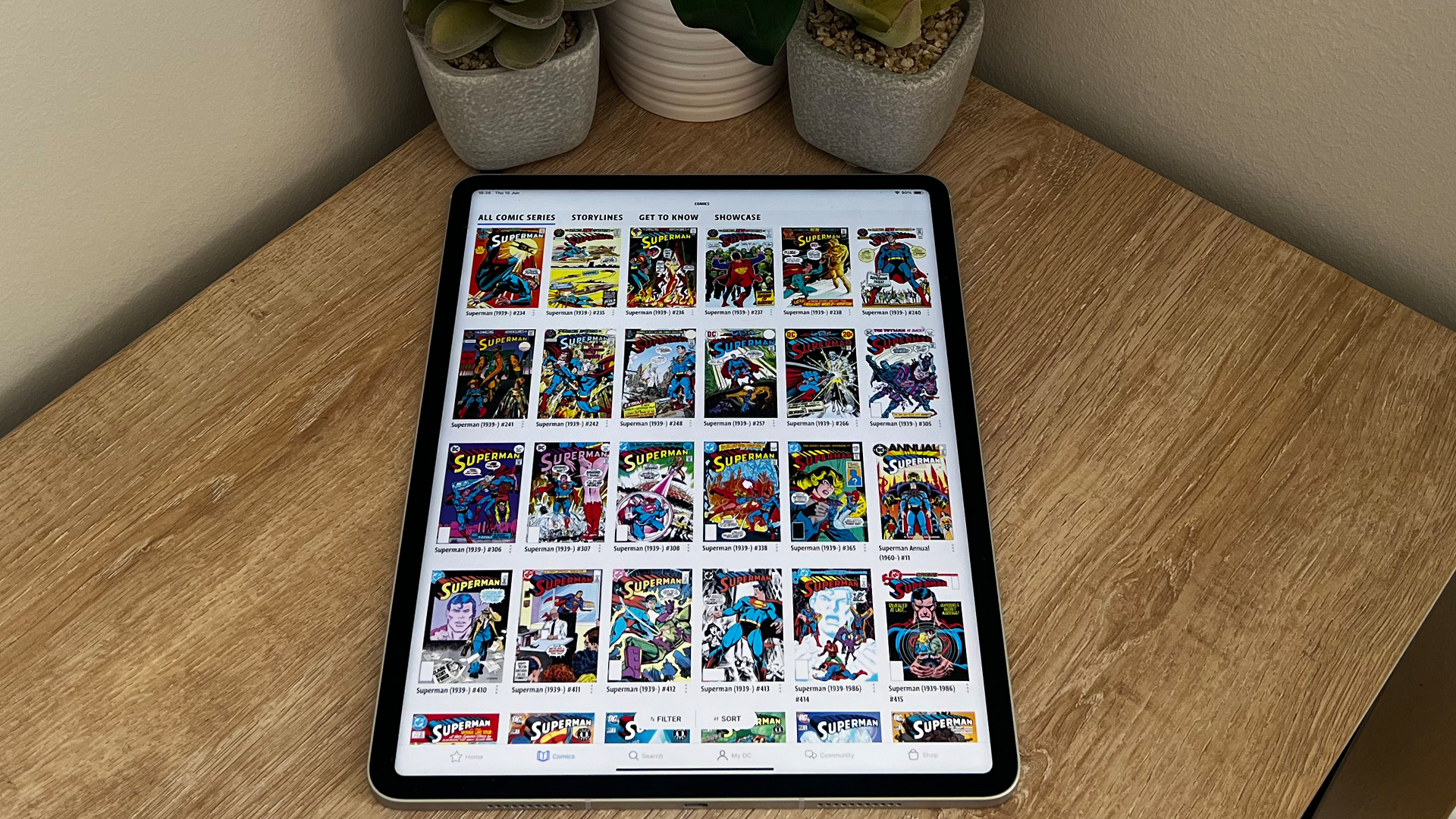 DC Comics Infinite on iPad Pro