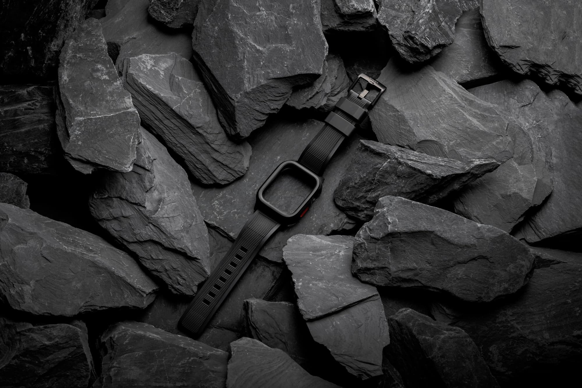 Nomad Rugged Apple Watch case and strap.