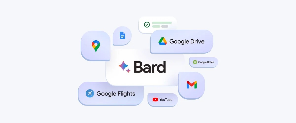 Google's Bard AI can now connect to Gmail, Google Docs, Maps, Drive, and YouTube