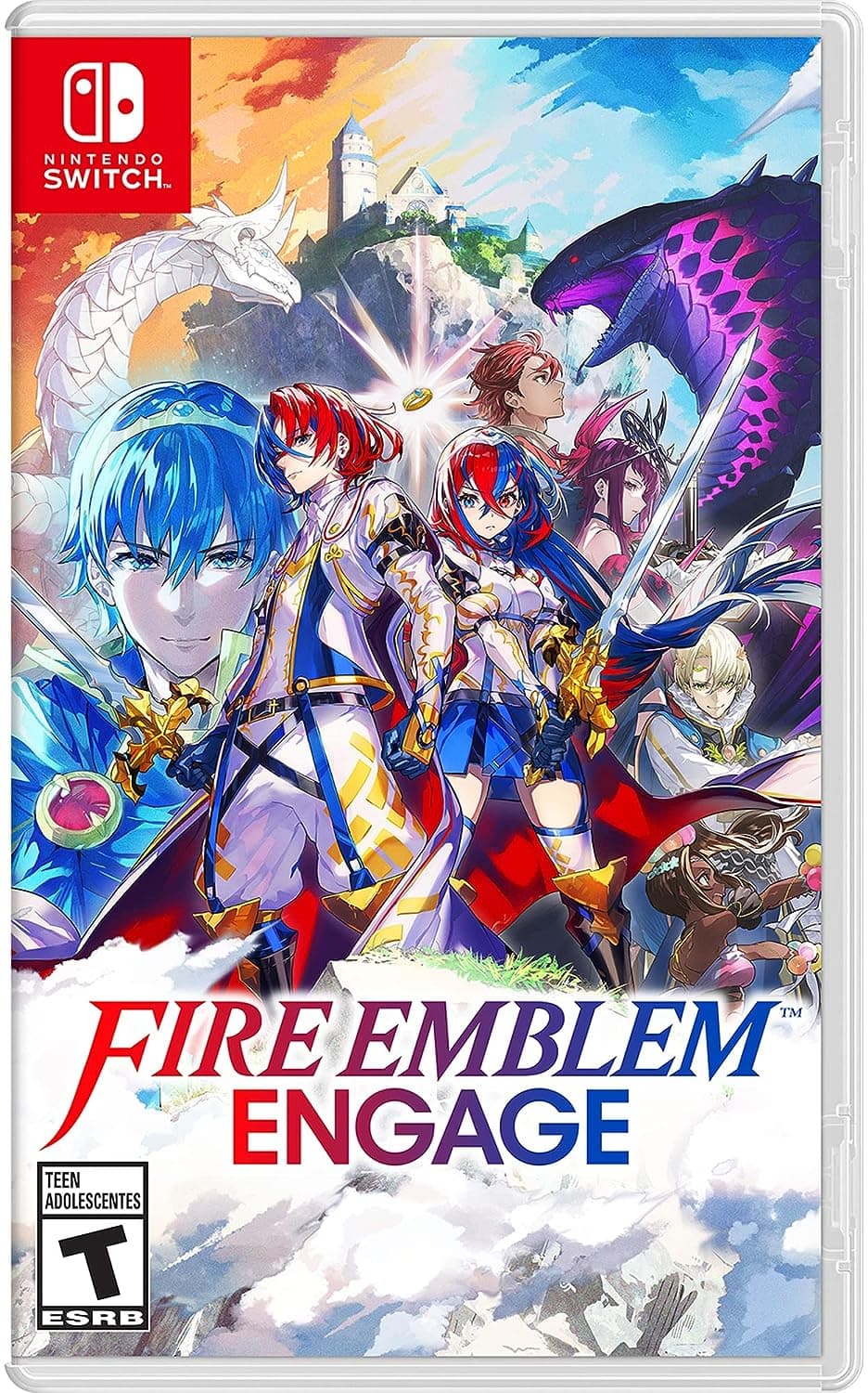 Fire Emblem Engage Nintendo Switch artwork.