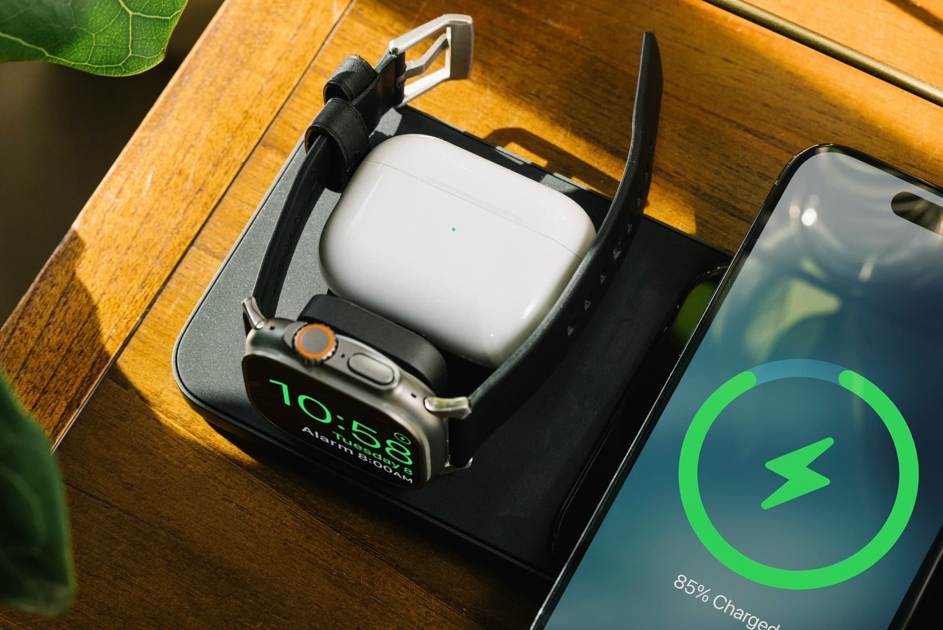 Nomad Base One Max 3-in-1 charger.