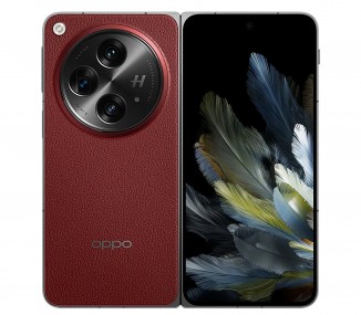 The Oppo Find N3 in Black, Green, Red, and Gold